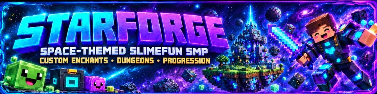 Bannière du serveur 🌟 STARFORGE Bannière du serveur 🌟 STARFORGE