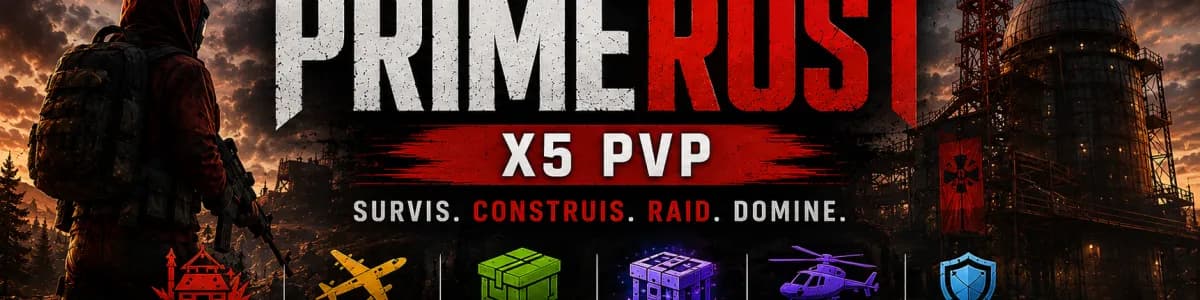 Bannière de PRIME PVP X5 Bannière de PRIME PVP X5